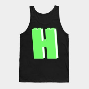 THE LETTER H Tank Top